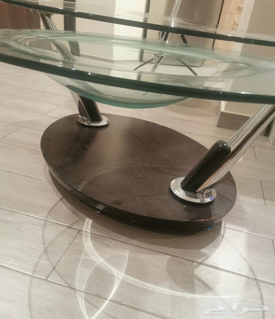 Beautiful 120 cm Glass Display Table with Movable Design and Round Corner Glass Table63773423820033112