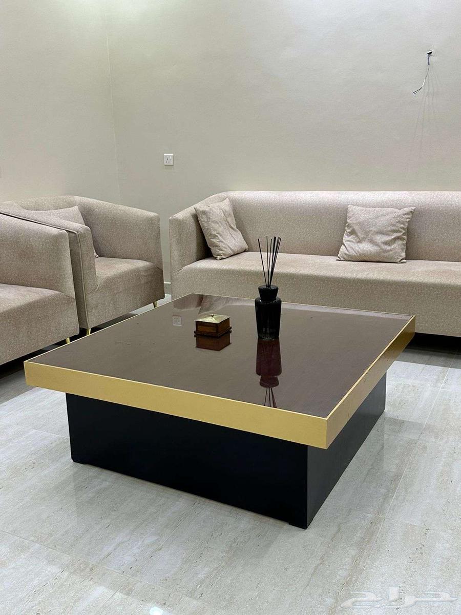 كنب جديد بطاولاتها. مع طاولات الخدمه 6 قطع63764959692547111