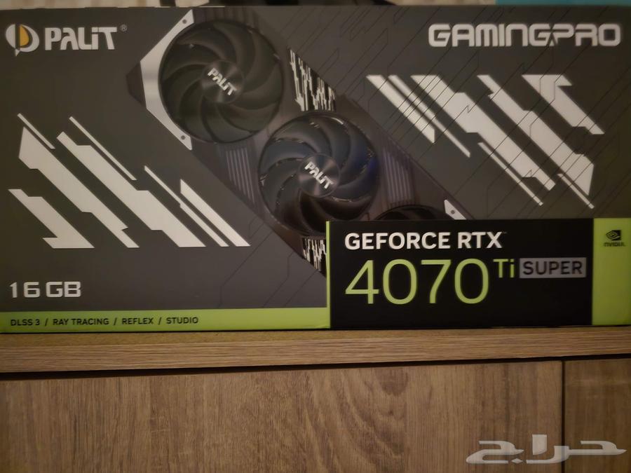 Hello, I want to sell my RTX4070Super Ti graphics card in perfect condition63731901764866111