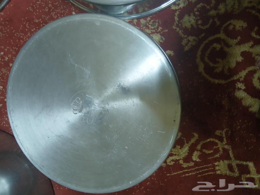 Large pot with 3 pots from Markeh Al-Taj, new with light use63763659778306113