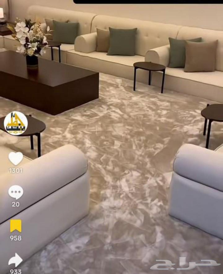 طاولة مجلس مع 2 زاوية و4 طوايل خدمة63770706566017110