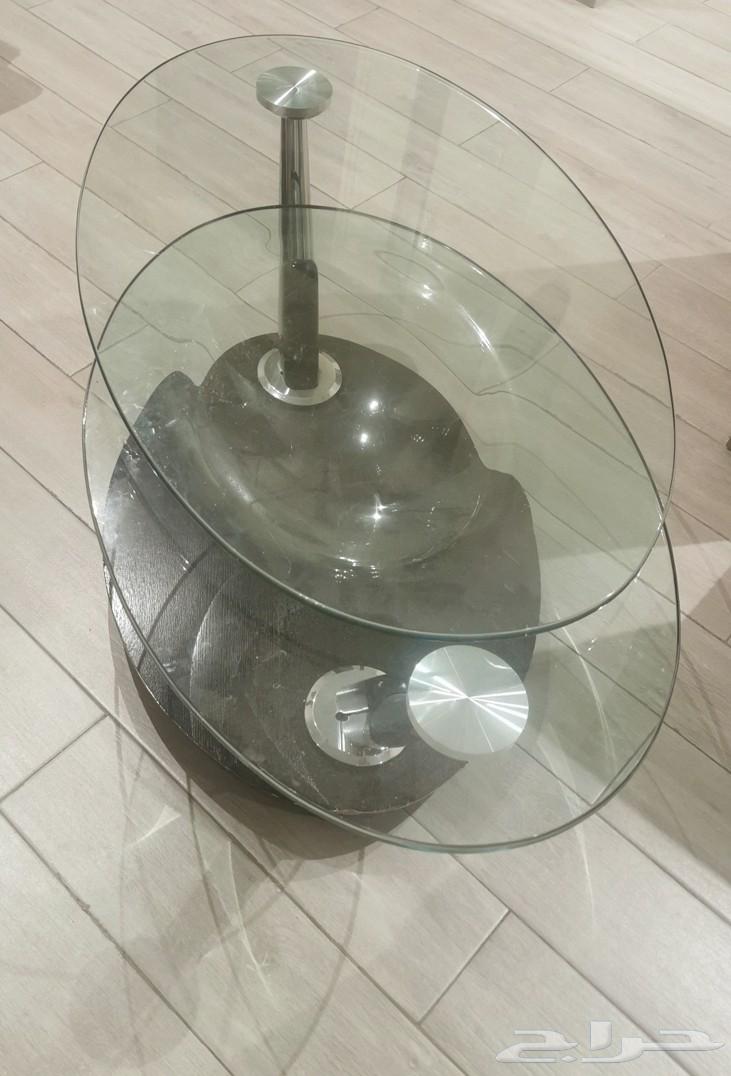 Beautiful 120 cm Glass Display Table with Movable Design and Round Corner Glass Table63773423820033110