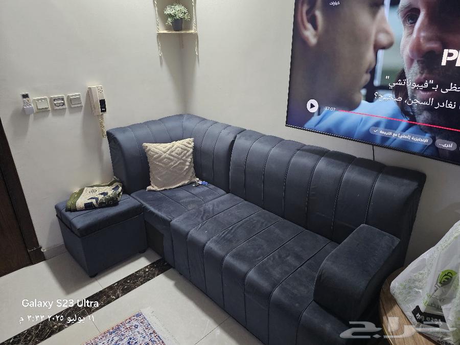 U-shaped sofa, light use, 10 pieces and 2 tables63782908969602112