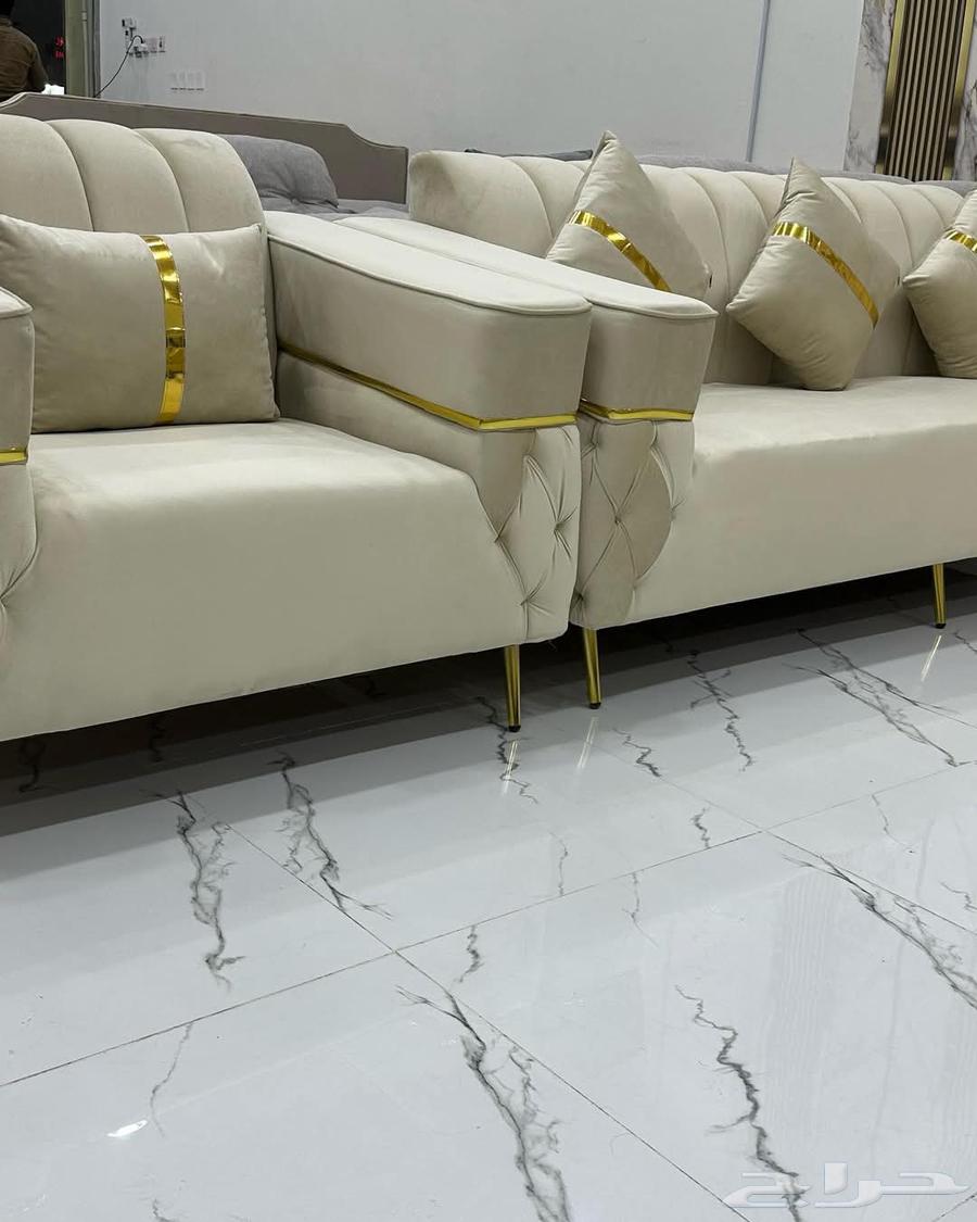 Modern 11-Person Sofa Set, Three-Piece Sectional and Two Single Pieces, Covers 4-5 Meters63780012134914110