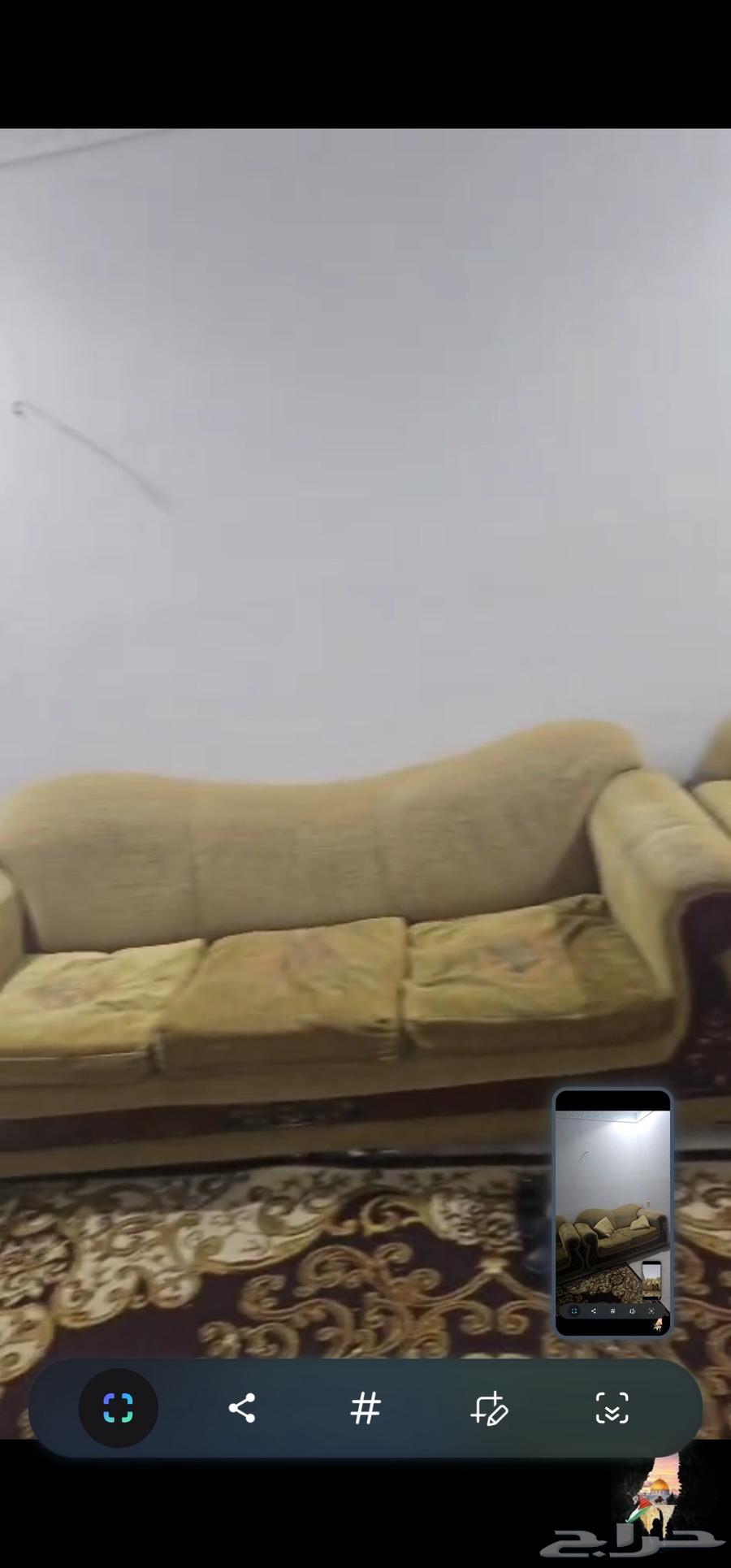 كنب للبيع حالتهم كويسه63774306923138111