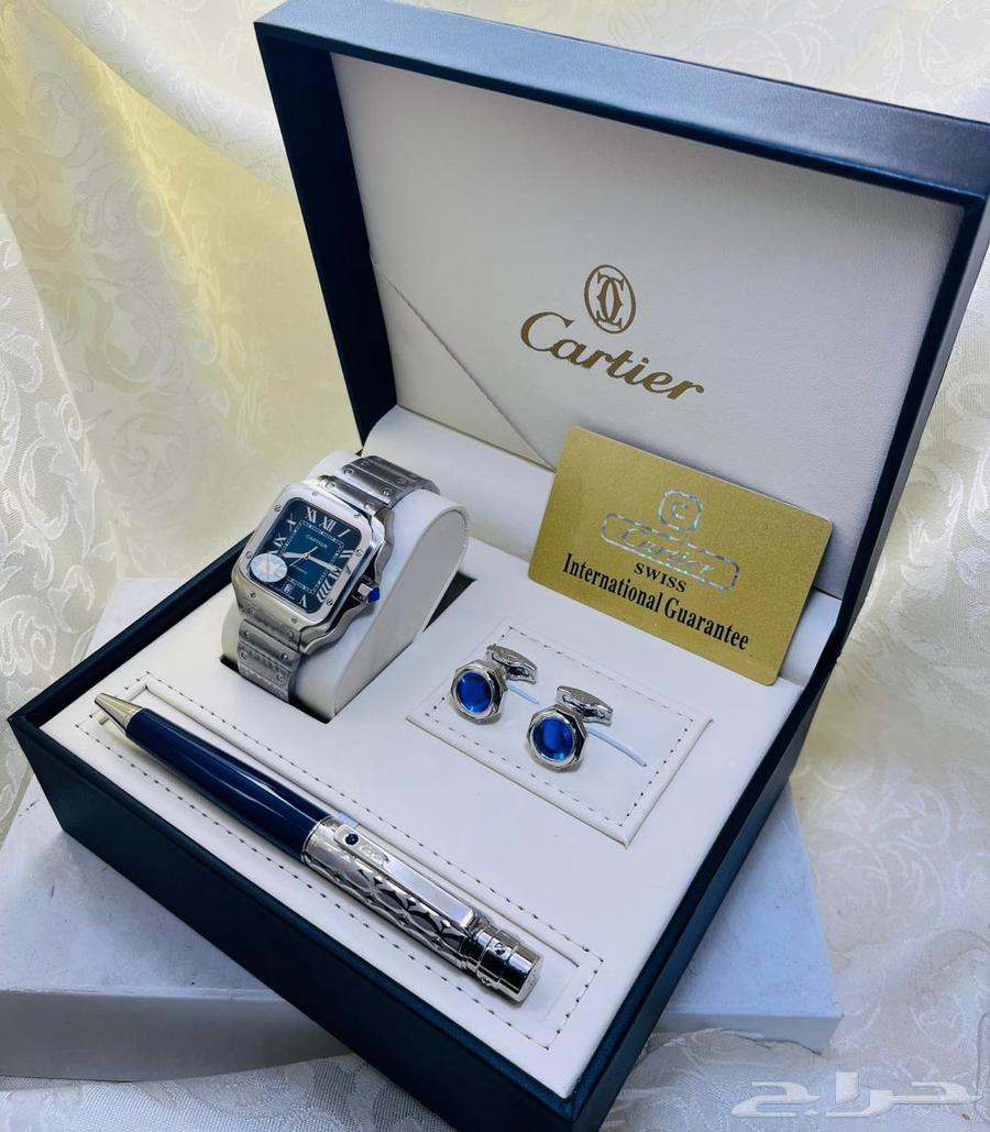 Cartier Package Set of Pen, Watch, and Cufflinks Cartier63782099299331111
