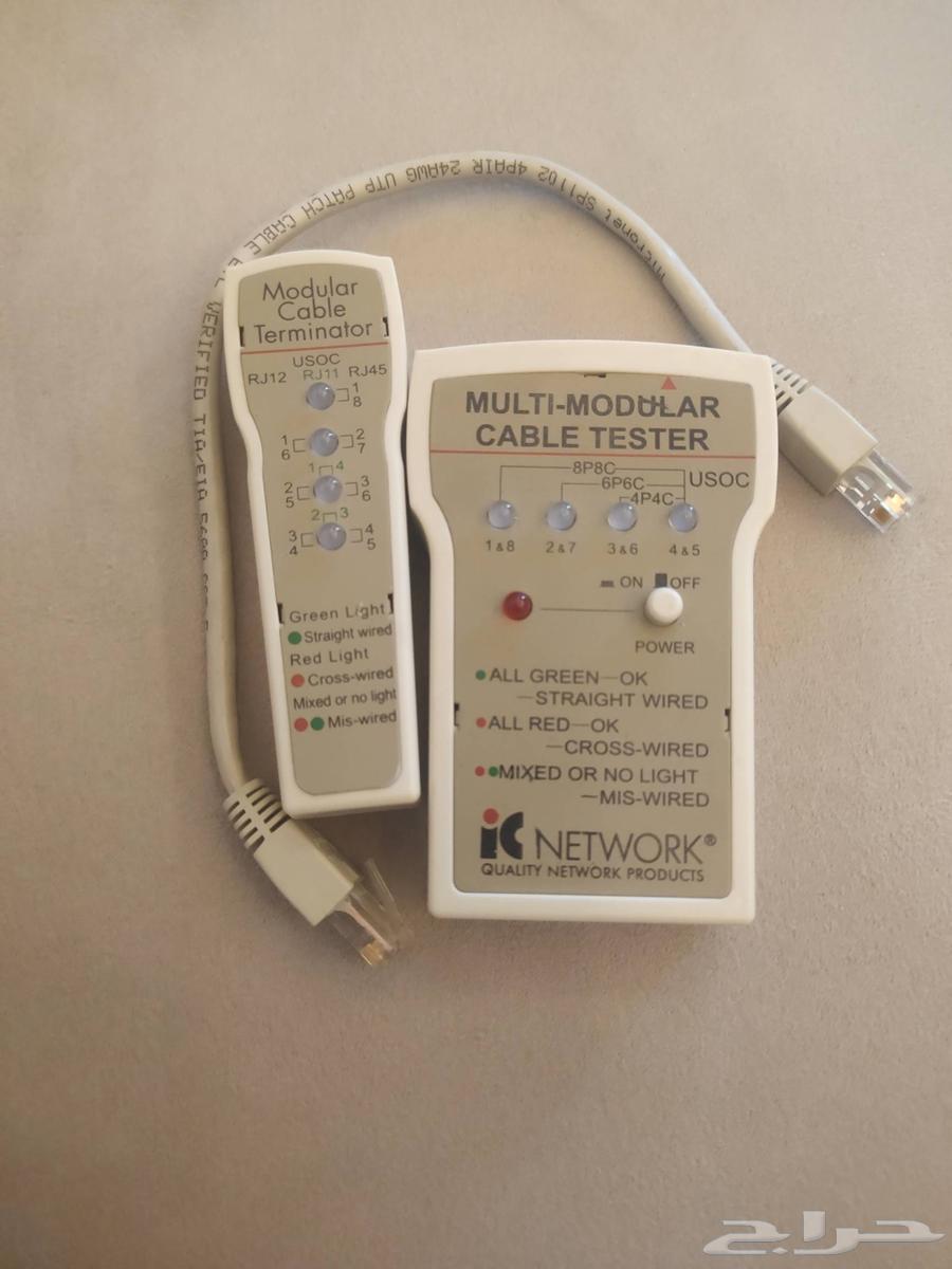 جهاز فحص كابلات الشبكة والاتصالات (MULTI-MODULAR CABLE TESTE63783686788482110