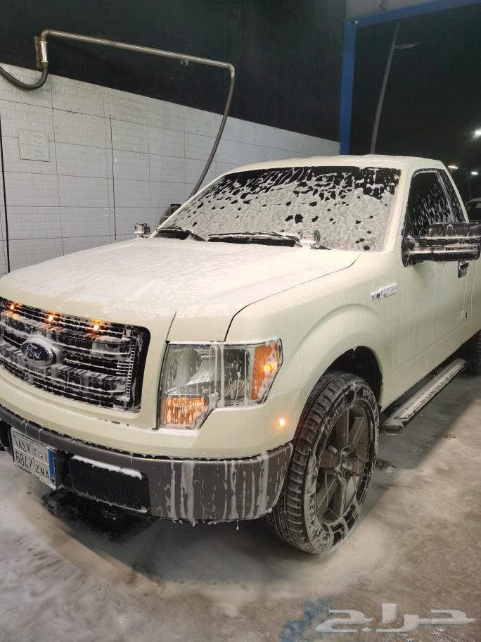 F150 بدون دبل 8 سرندر الحد 33 موديل 2013 مرشوش كامل نظافه63400896378114111