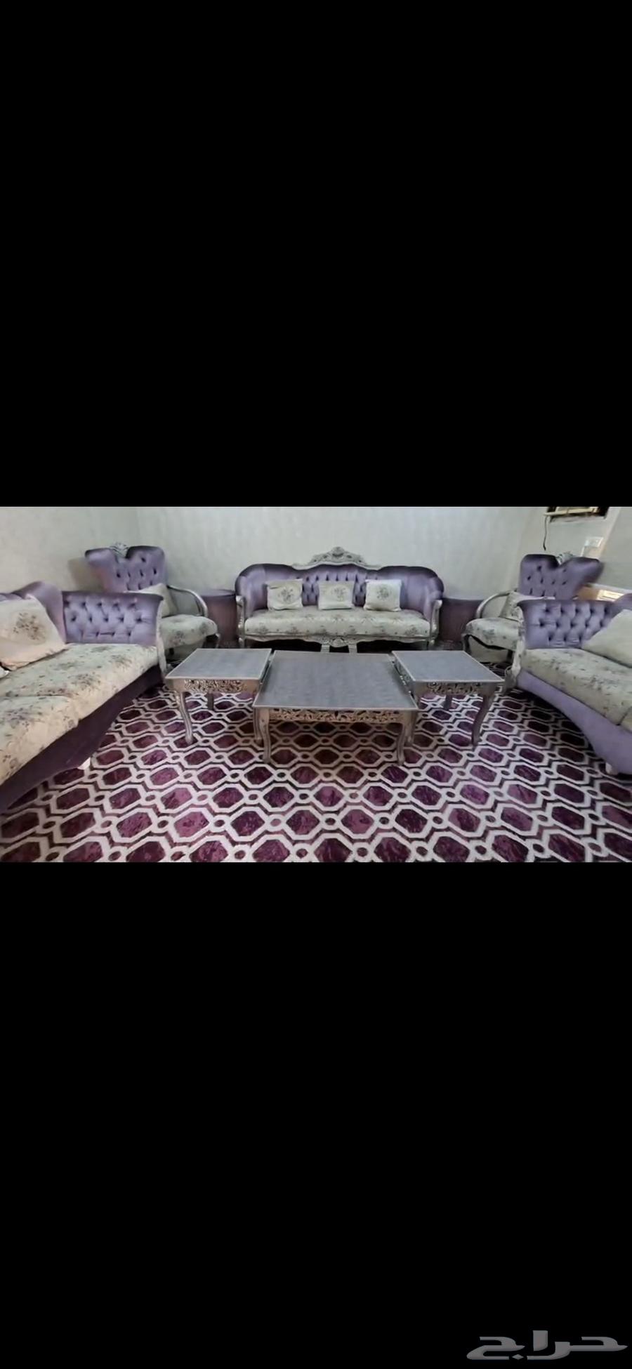 كنب مع الطاولات جديد ونظيف 500بدون السجاد63791420819713111