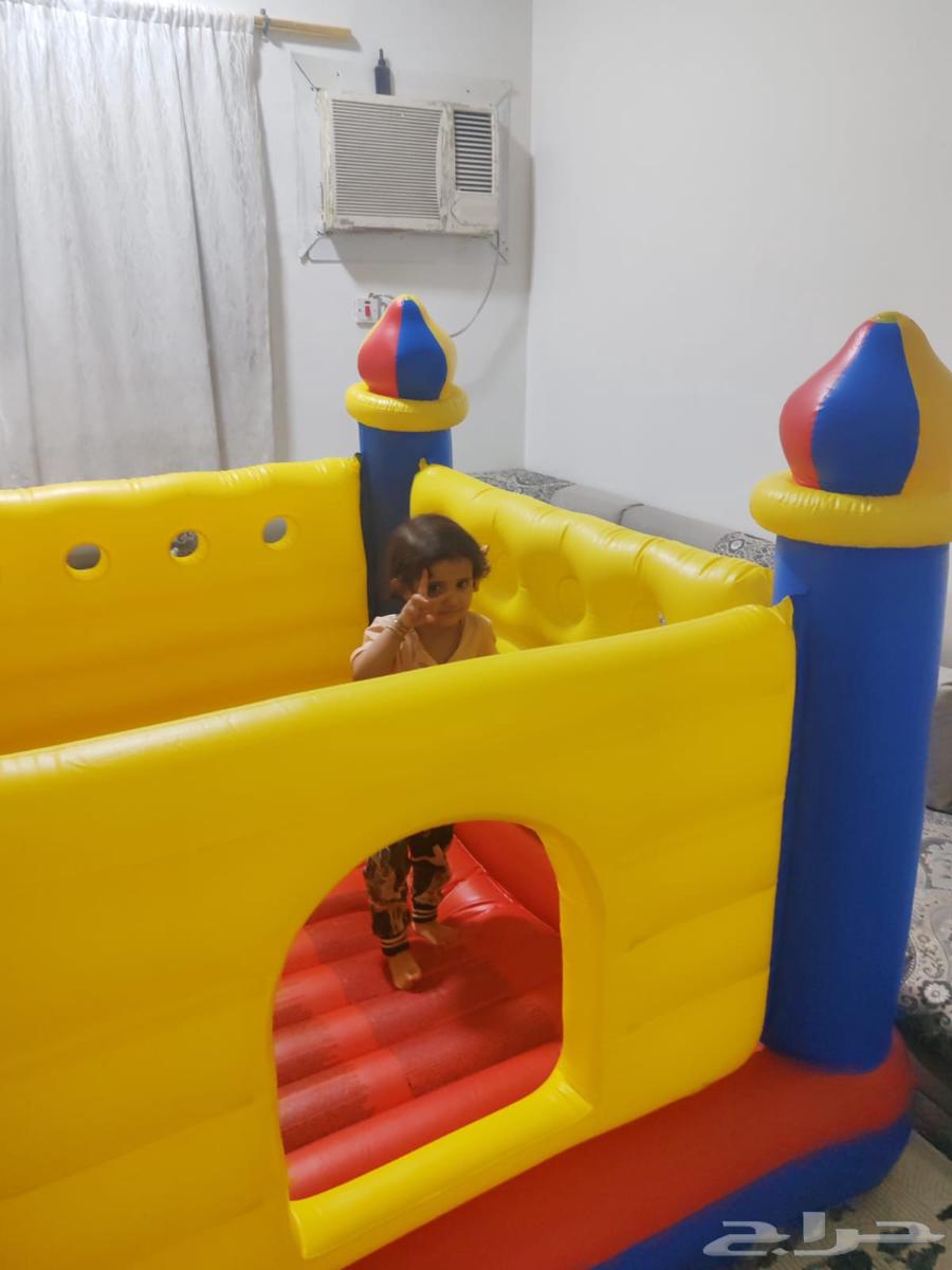 نطيطه اطفال شبه جديده كان فيها كم خرم وتم اصلاحه يوجد فيديو63796557252737111