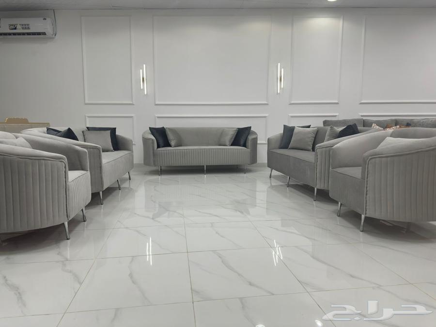New sofa set for 11 people, three three-seater pieces and two single seats covering 4 5 meters63793565016449110