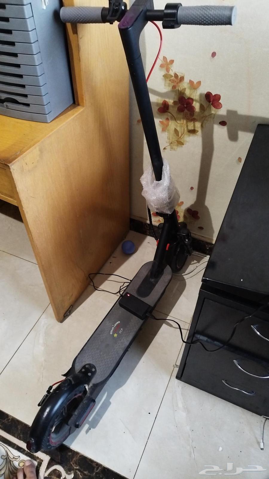 سكوتر كهربائي استخدام شهر و شاحن ممتاز63396575910787111