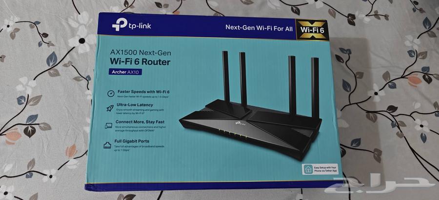 راوتر AX1500 Next-Gen Wi-Fi 6 Router63396601503233113