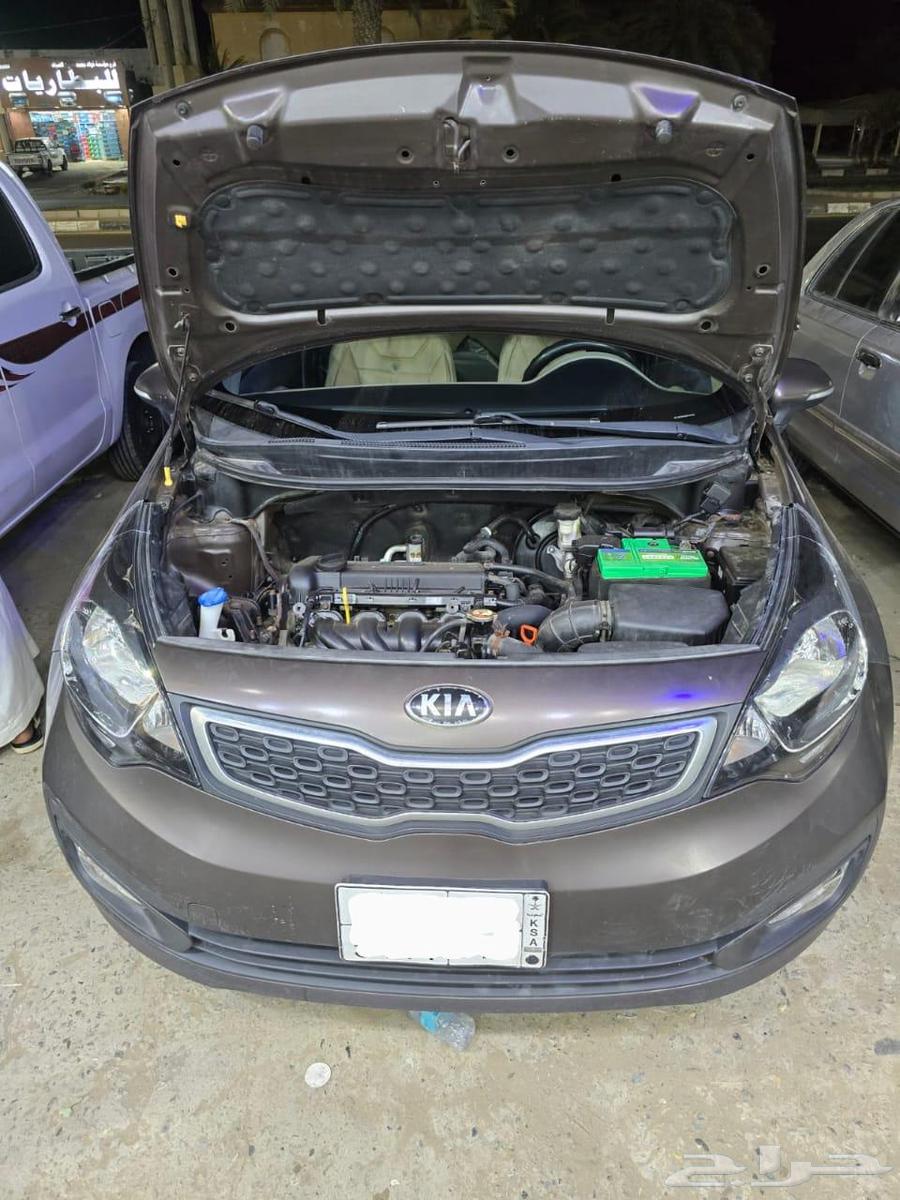 Kia Rio 2015 half-full (good condition, 96,000 km)63404078666242112