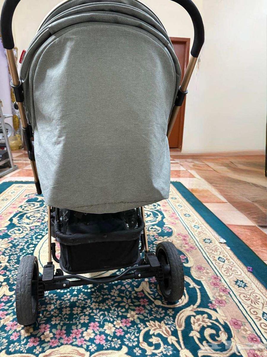 سيارة أطفال للبيع جديدة استعمال شهر واحد بس قابلة للطي63399773882497111