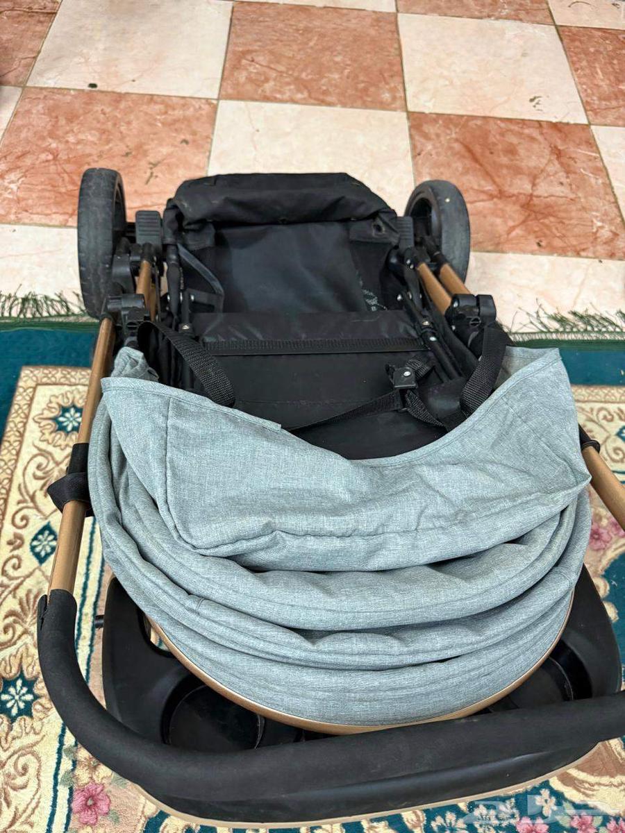 سيارة أطفال للبيع جديدة استعمال شهر واحد بس قابلة للطي63399773882497112