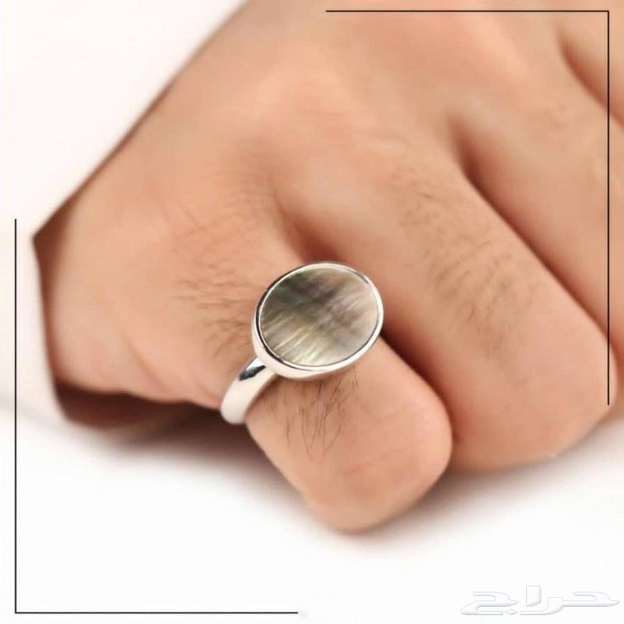 خواتم ملكية فضه ليزر حسب المقاس الي ودك63391882923650113