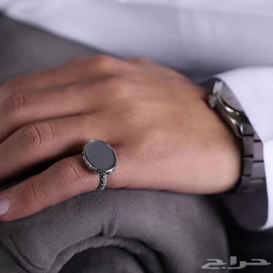 خواتم ملكية فضه ليزر حسب المقاس الي ودك63391882923650111