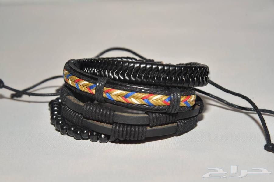 Leather bracelet set633946310388501122