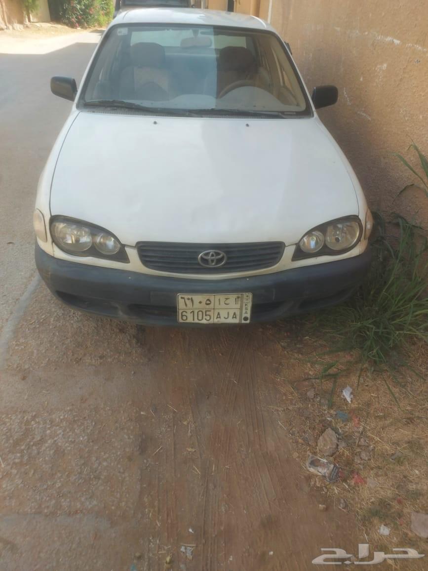 تيوتا كورلا موديل 2000 استماره ساريه فحص منتهي63399607123331111