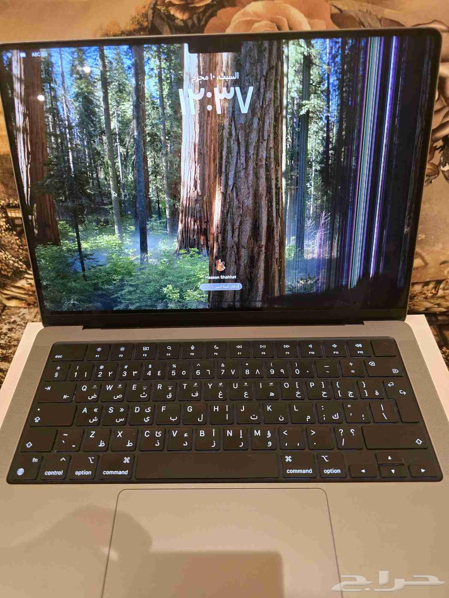 قابل للتفاوض mackbook pro m3 512gb63391400130562114