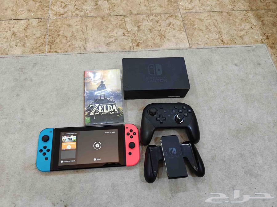 نينتدو سويتش للبيع بحاله جيدة جدا. nintendo switch for sale633906312218911126
