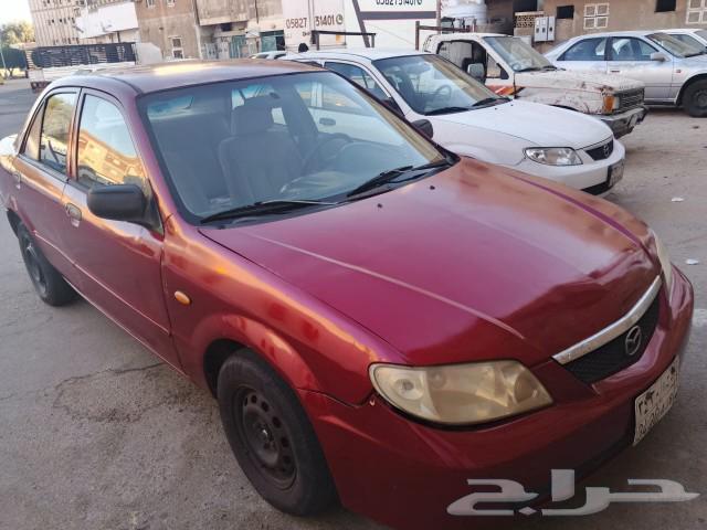 سياره ماذدا 323موديل 2001مجدد مفحوص63396455426305113