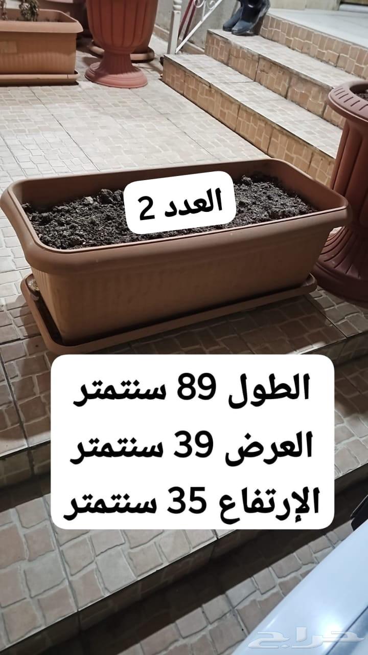 أحواض زراعية مختلفة الأحجام مستعملة نوعية ممتازة63389595436801111