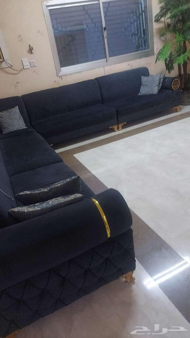 كنب شبه جديد كحلي استعمال خفيف63390899921026112