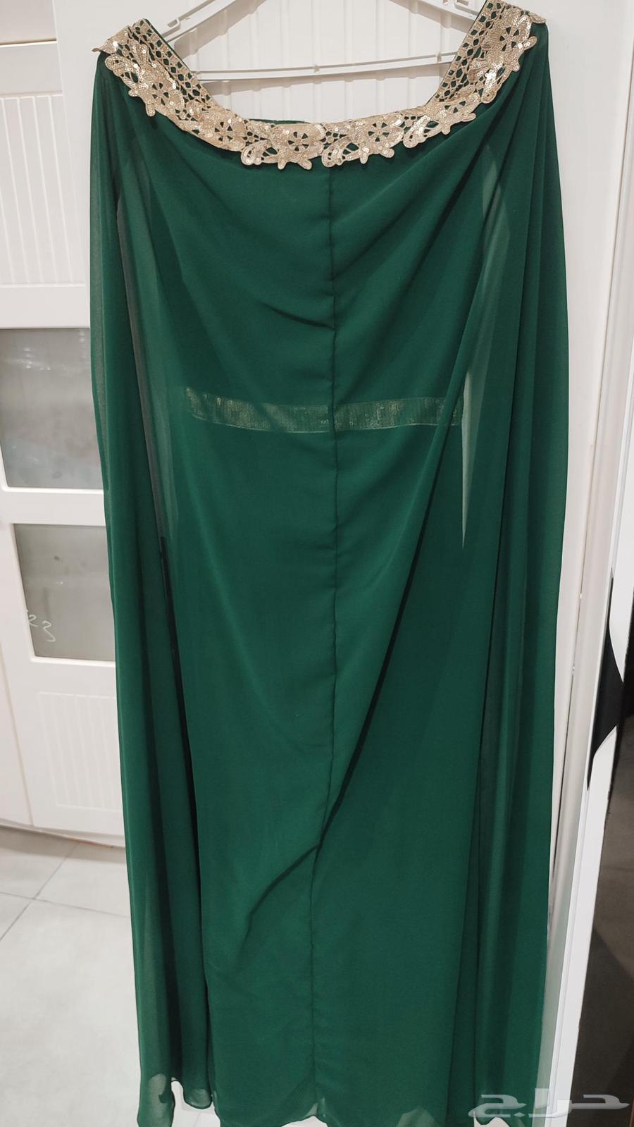 فستان اخضر63385890469505112