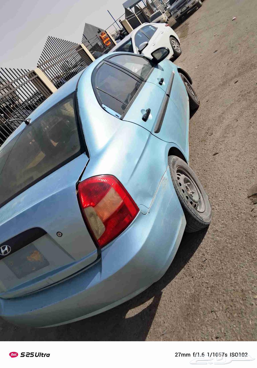 هونداي اكسنت دبدوب 2010 قطع غيار فقط تشليح الحائر63391368401923111