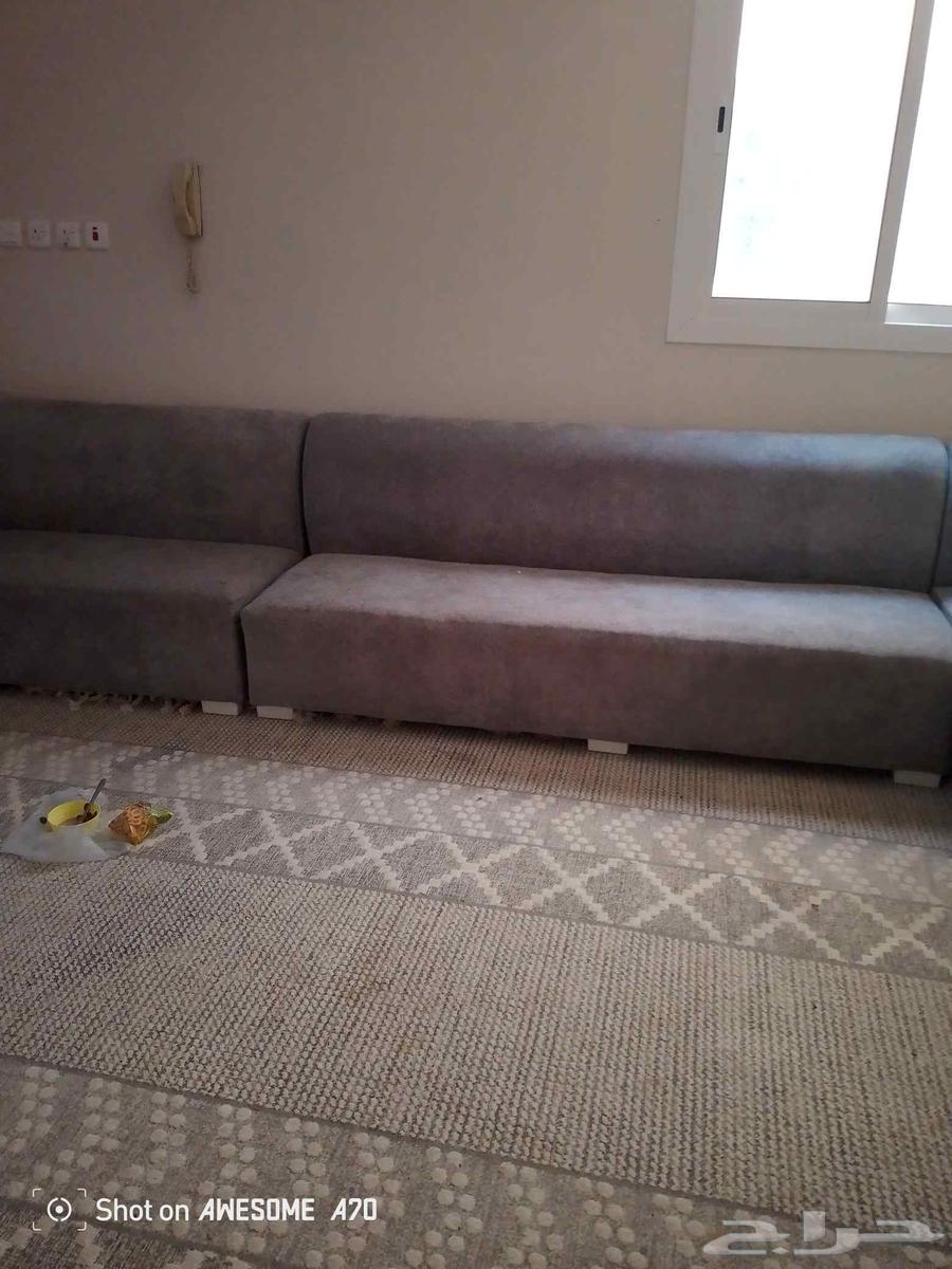 كنب حرف ال للبيع مع الفرشه63387668978178111