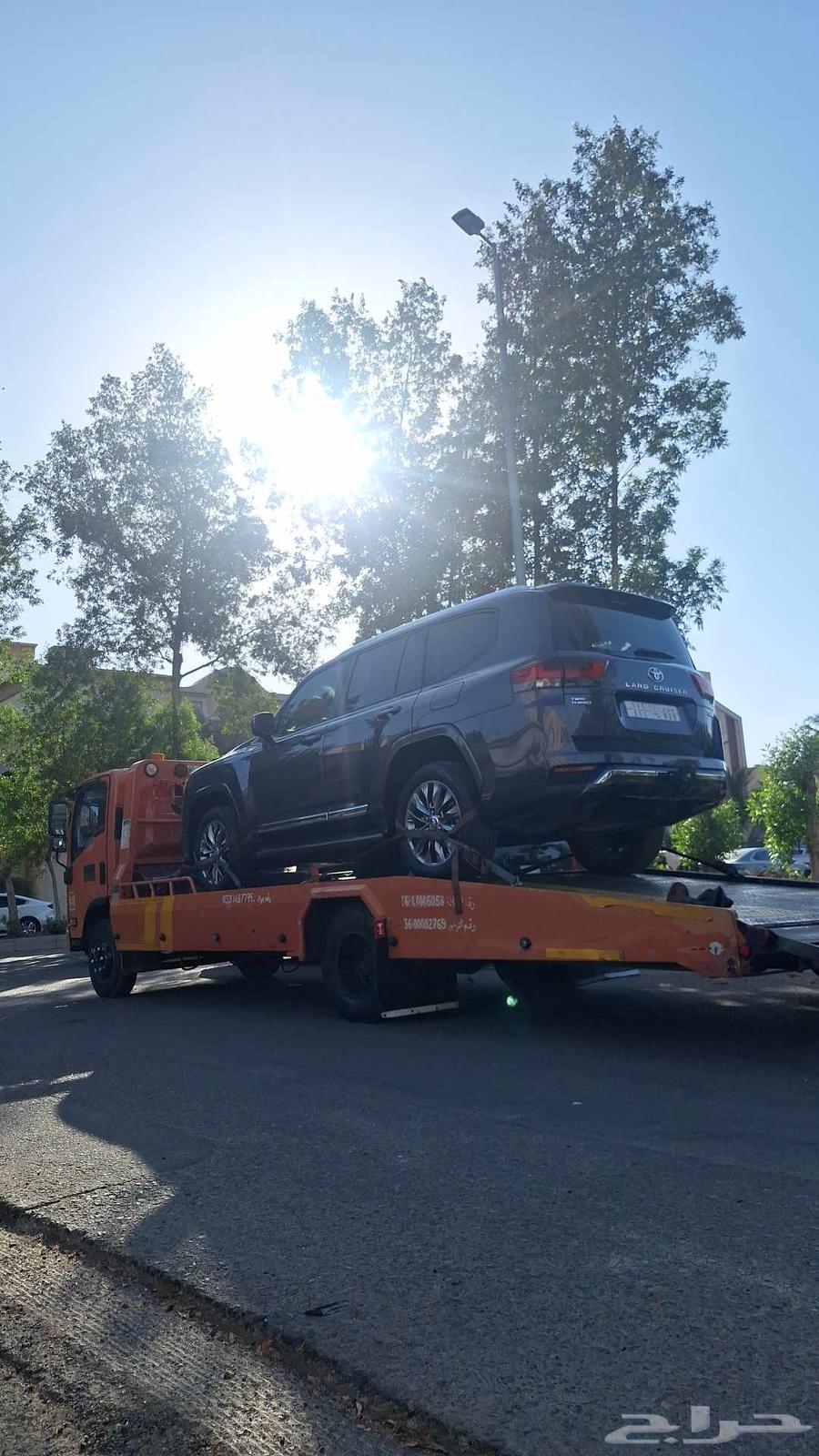 Towing number from Jazan to Dammam, Riyadh, Jeddah, Tabuk, Medina, and Mecca63381520720001110