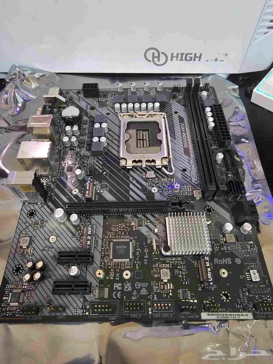 لوحه ام B660M-HDV ASRock(تم البيع)63384559672450111