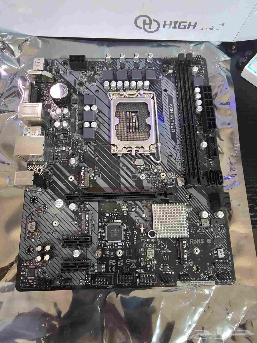 لوحه ام B660M-HDV ASRock(تم البيع)63384559672450114