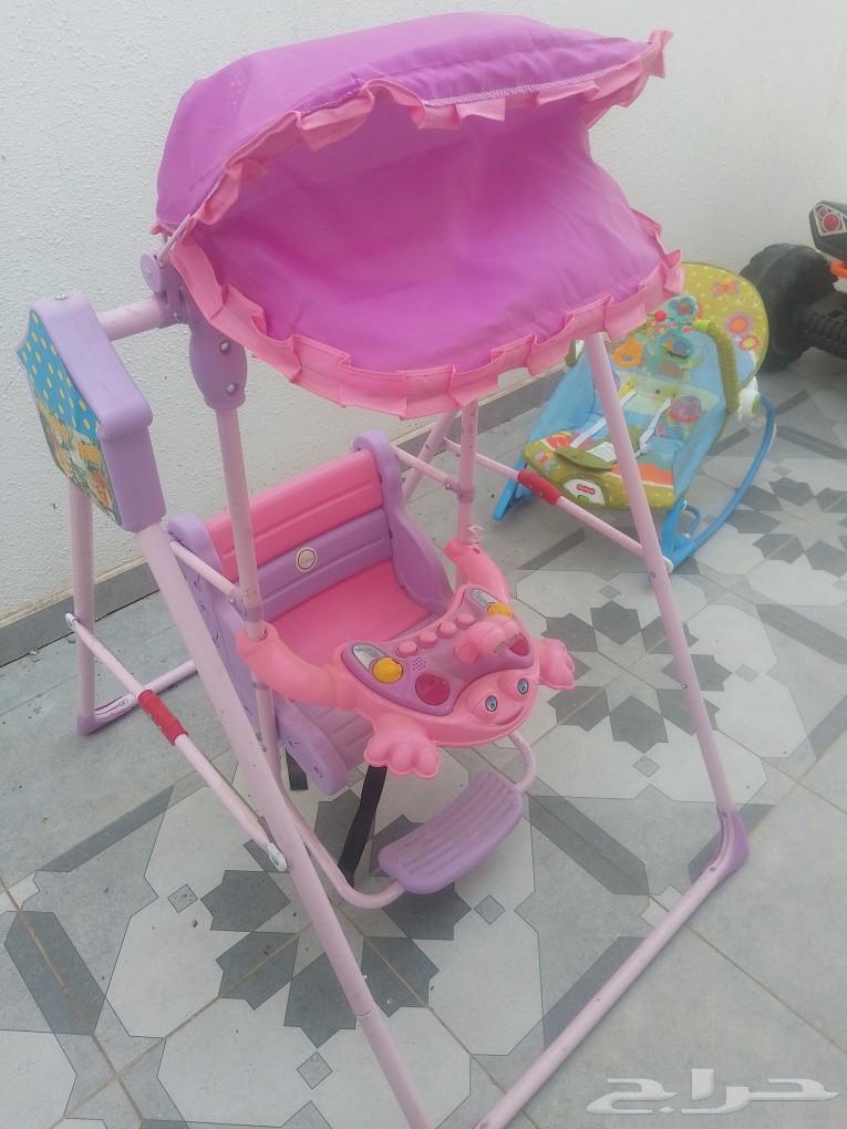 دباب اطفال كهربائي و مرجيحة اطفال63383773243779112