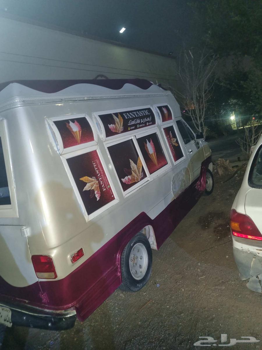 Ice cream truck for sale, model 92, inspected, renewed, located in Jeddah63617848654849112