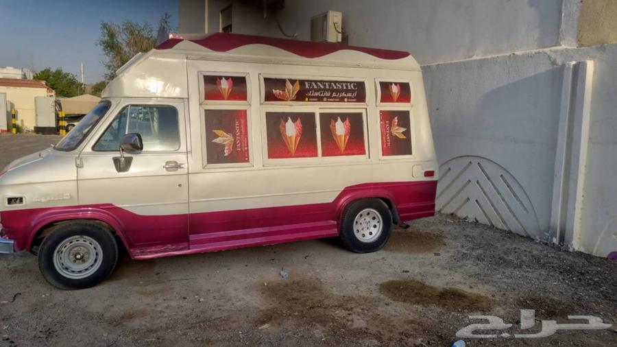 Ice cream truck for sale, model 92, inspected, renewed, located in Jeddah63617848654849113
