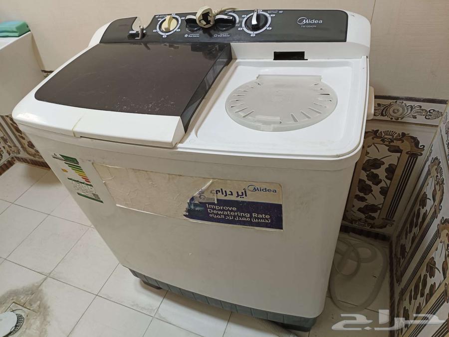 بيع غساله نص اوتوماتك وبوتجاز 4 شغله بحاله جيده63618285929731113