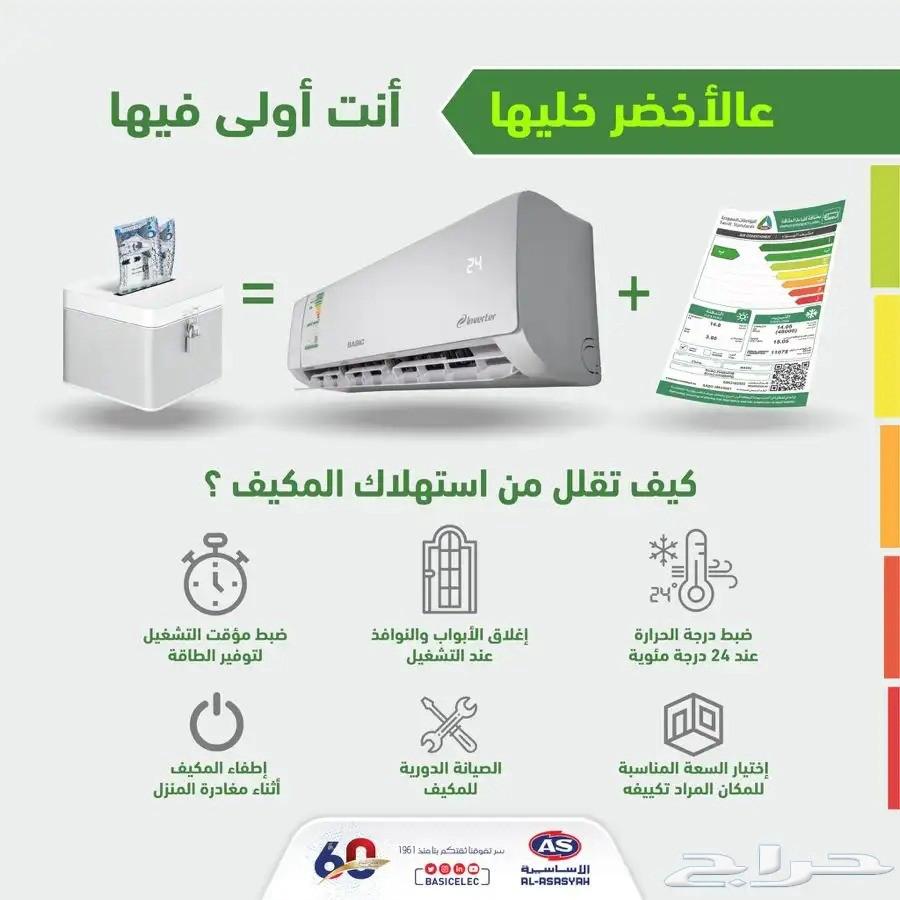 مكيفات جري بولر وال جي جيت كول وبيسك انفيرتر وفيشر63618193412611112
