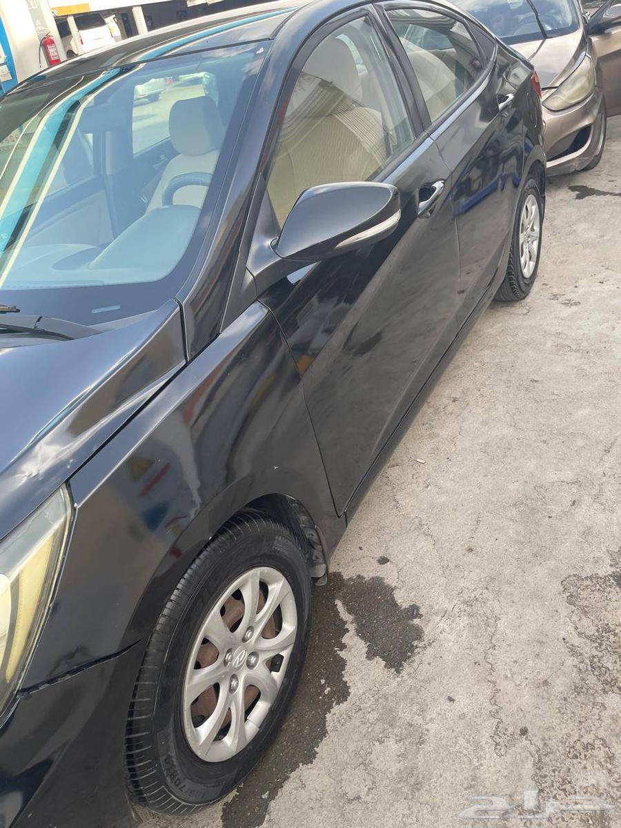 Hyundai Accent 2013 color black mileage 300 thousand63617852173185111