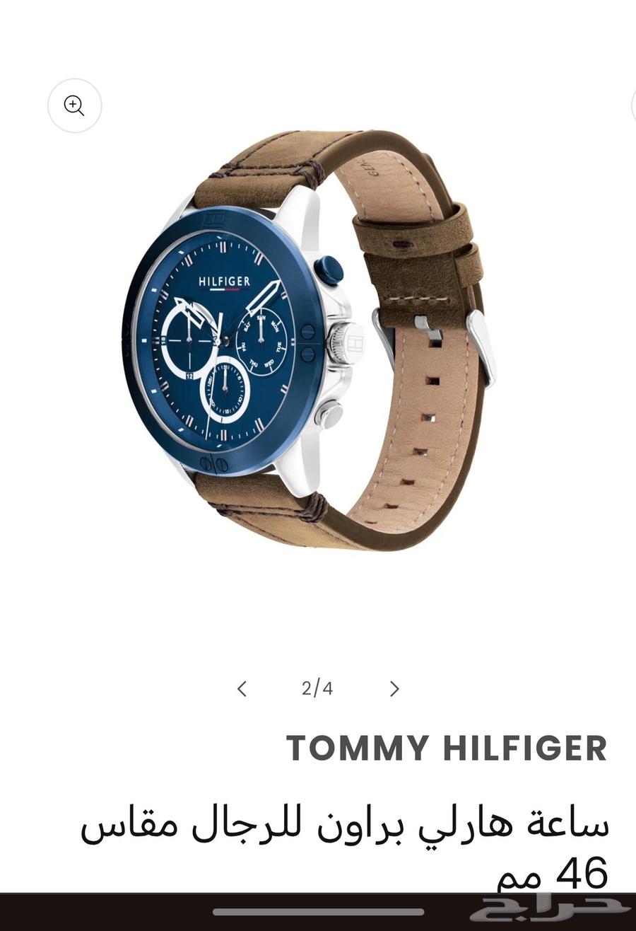 TOMMY HILFIGER ساعة هارلي براون للرجال مقاس63328397021698114