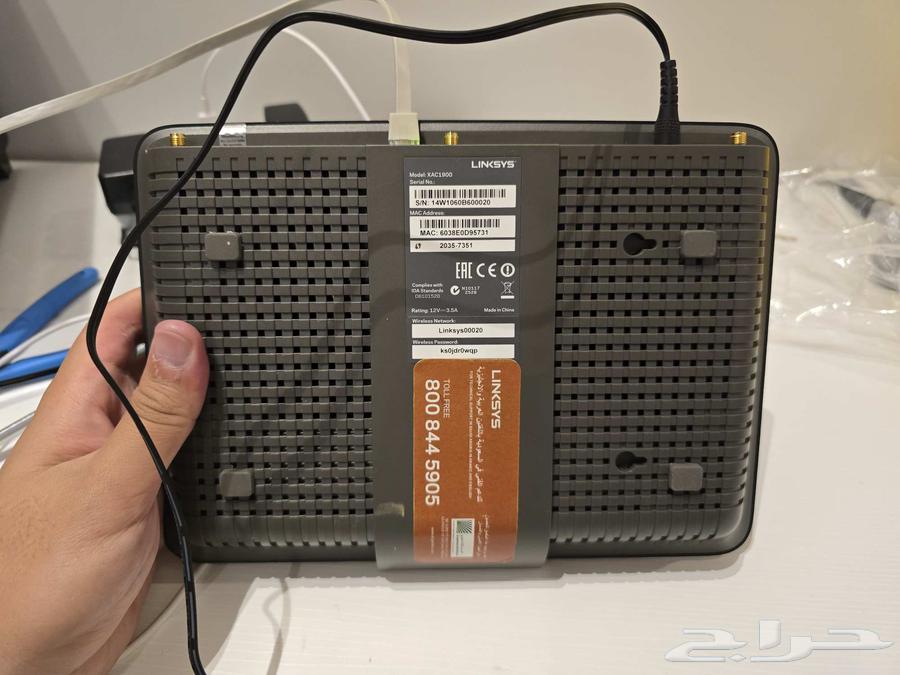 راوتر LINKSYS نظيف63618301208962112