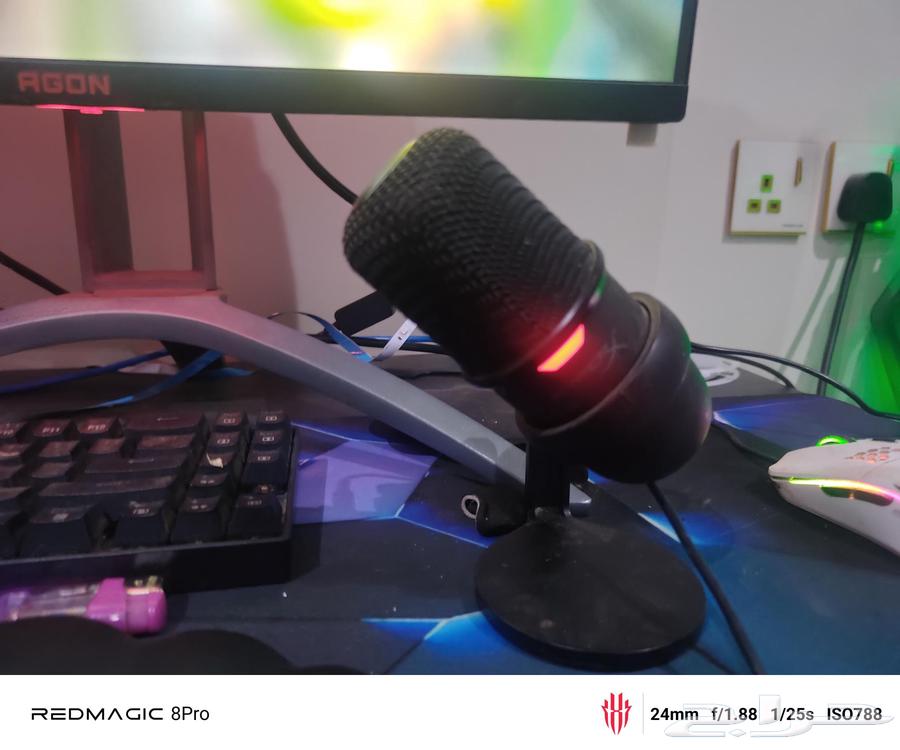 للبيع على سوم الشاشه165HZ بي سي كيبورد مايك هايبر اكس63618482597891112