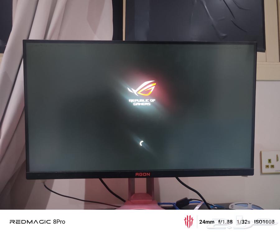 للبيع على سوم الشاشه165HZ بي سي كيبورد مايك هايبر اكس63618482597891114