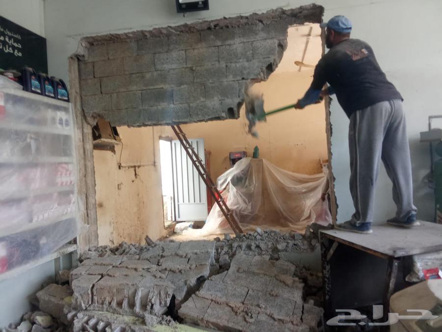 مقاول هدم وتكسير ومباني ولياسه وترميم وتركيب جبس بورد63381461436419113