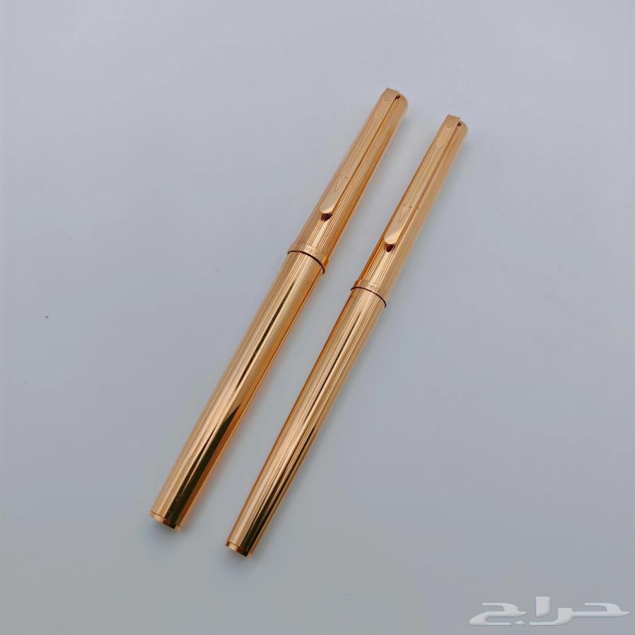 طقم Parker 85 الذهبي الفاخر   بمشبك باركر النادر63764374801027111