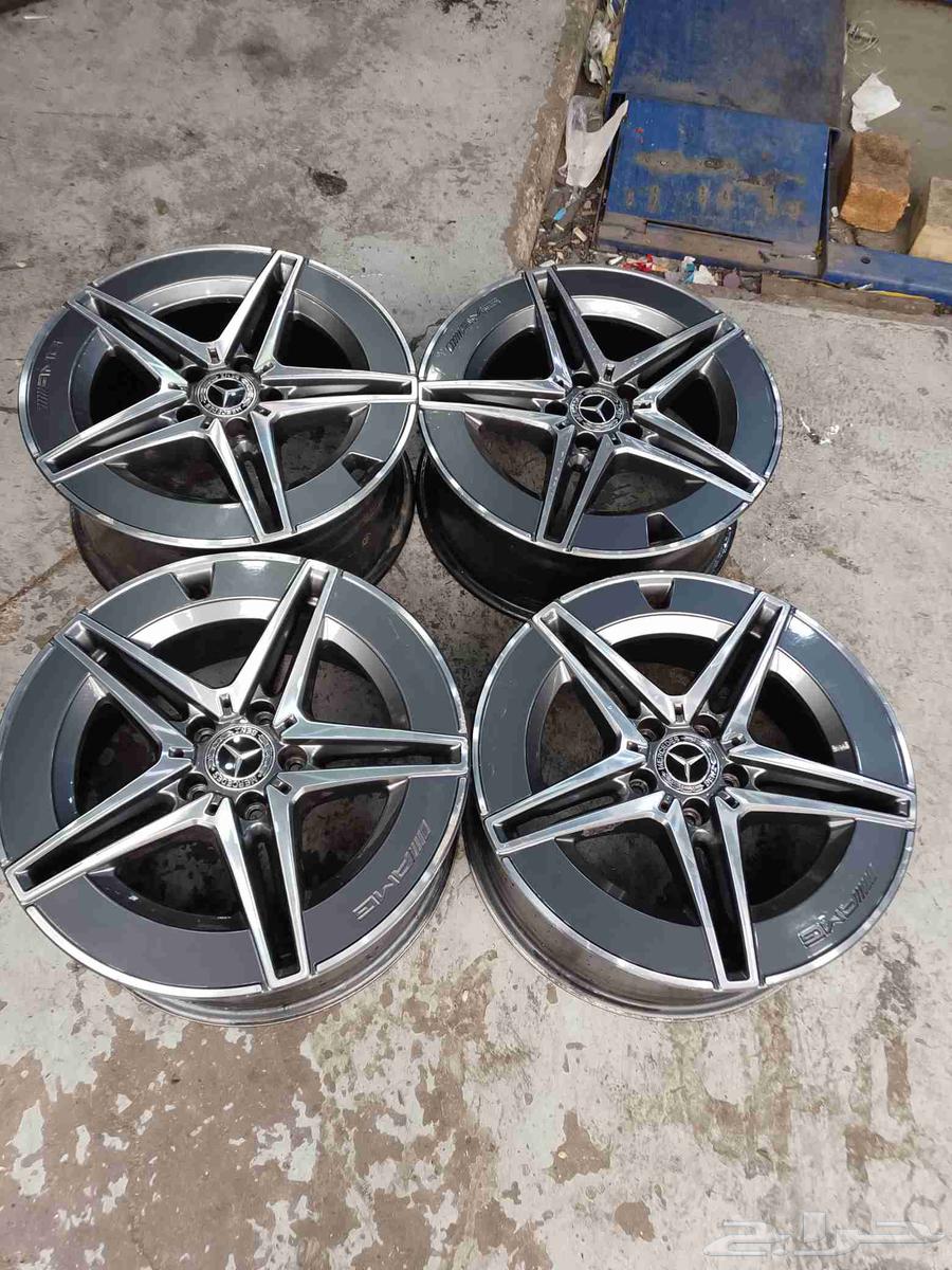 طقم جنوط مرسيدس اصلي وكاله مقاس 1864354958780803112