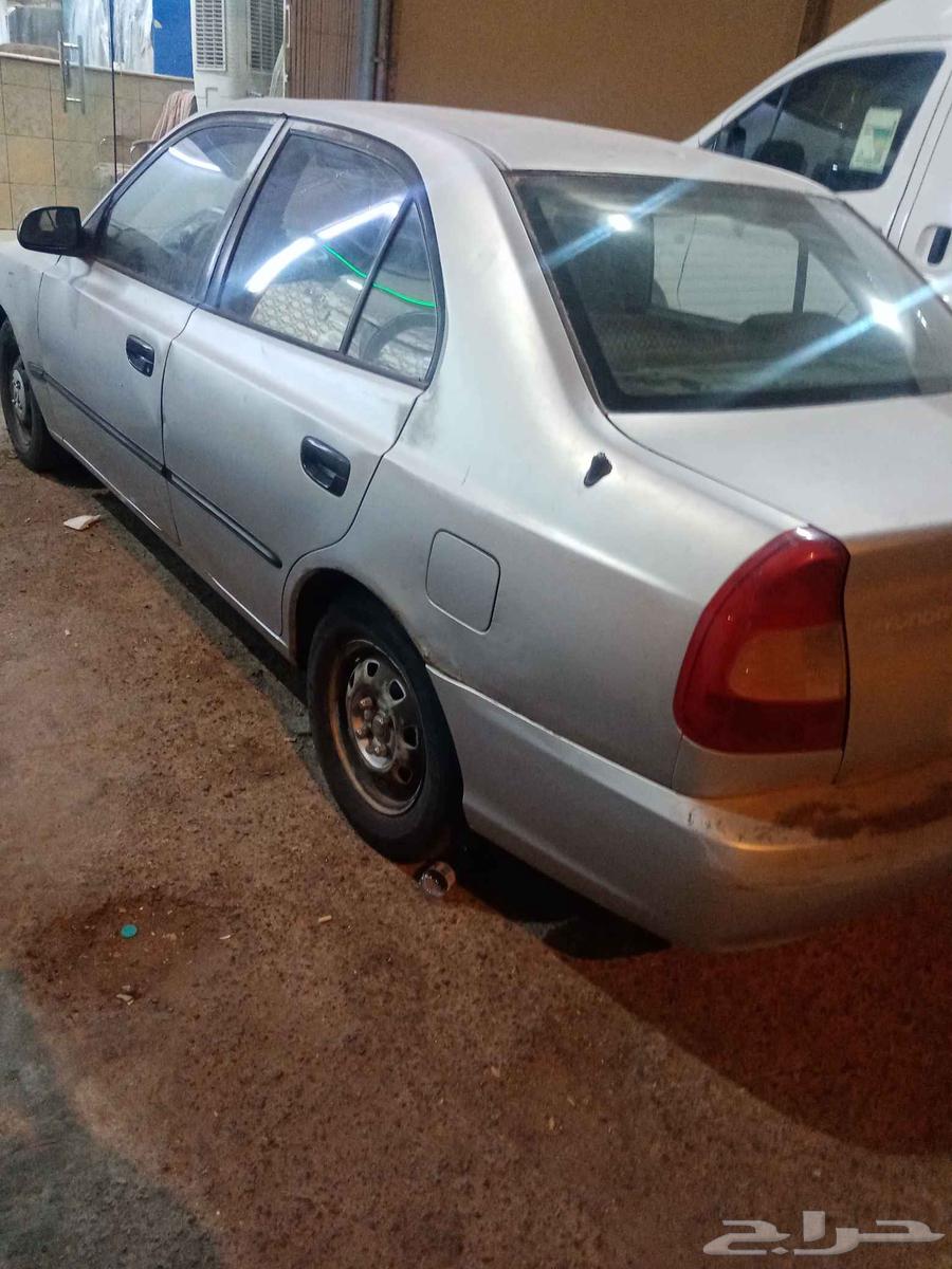 سياره اكسنت موديل 2002 الحالة جيد الاستماره و الفحص منتهي64358670082562114