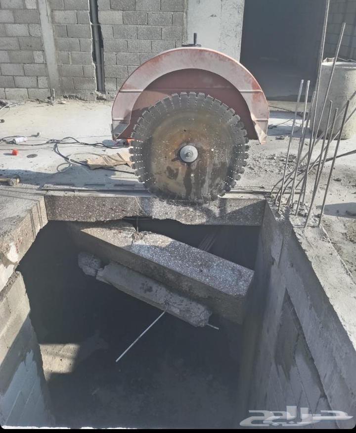 منشار قص خرسانة للبيع حالة ممتازة ع السوم64357291215362110